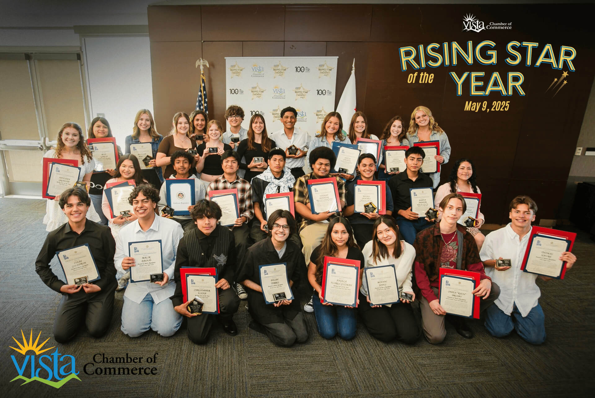 Rising Star 2025 - Vista Chamber of Commerce