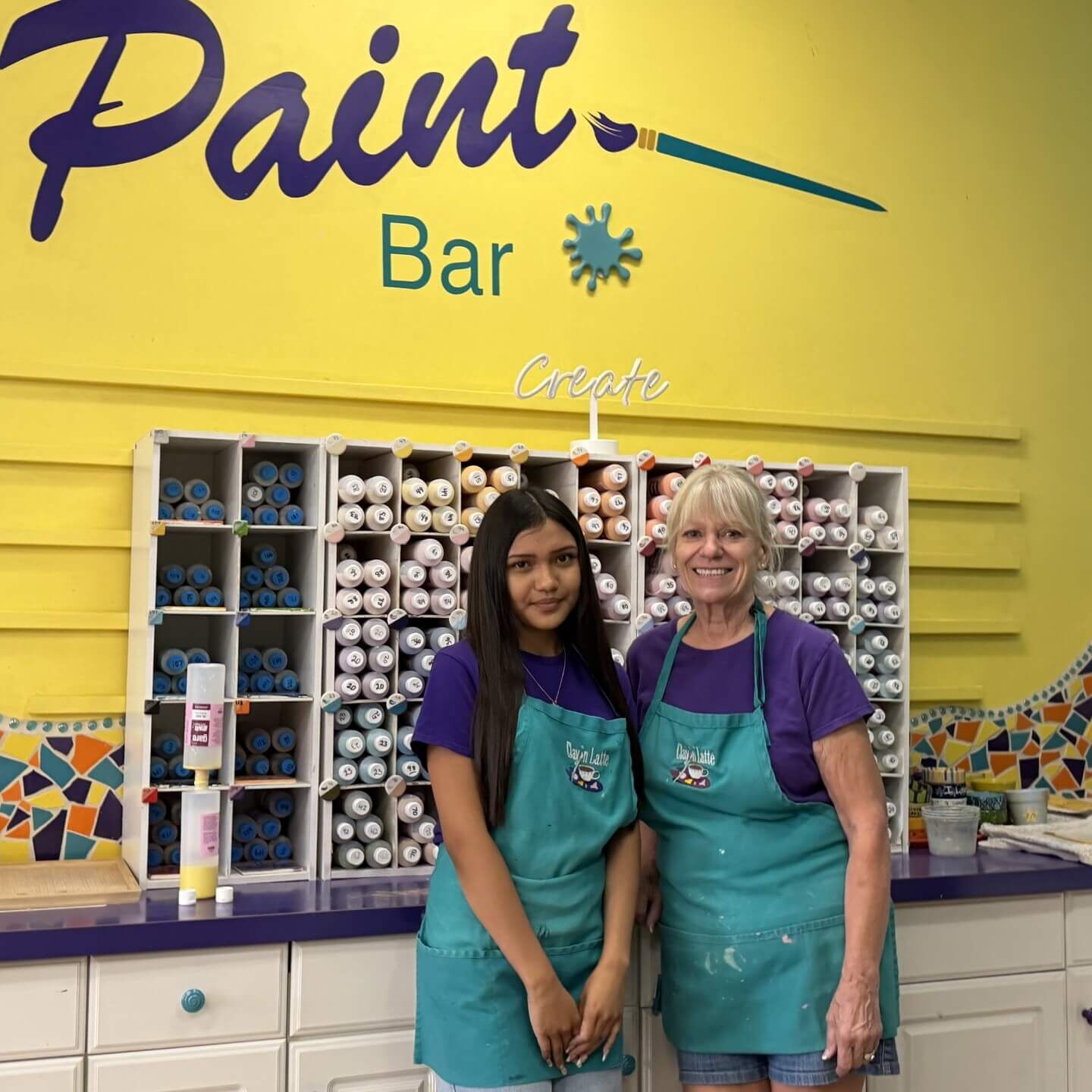 Velocity intern at Clay 'N Latte Studio