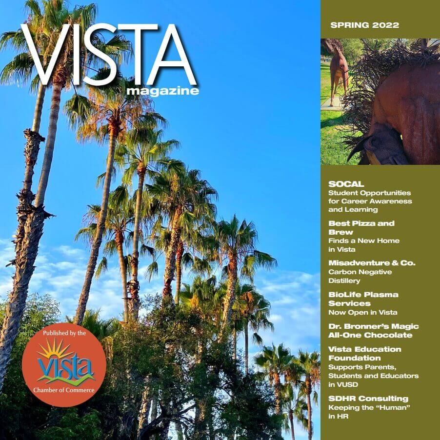 Vista Magazine Cover Spring 2022