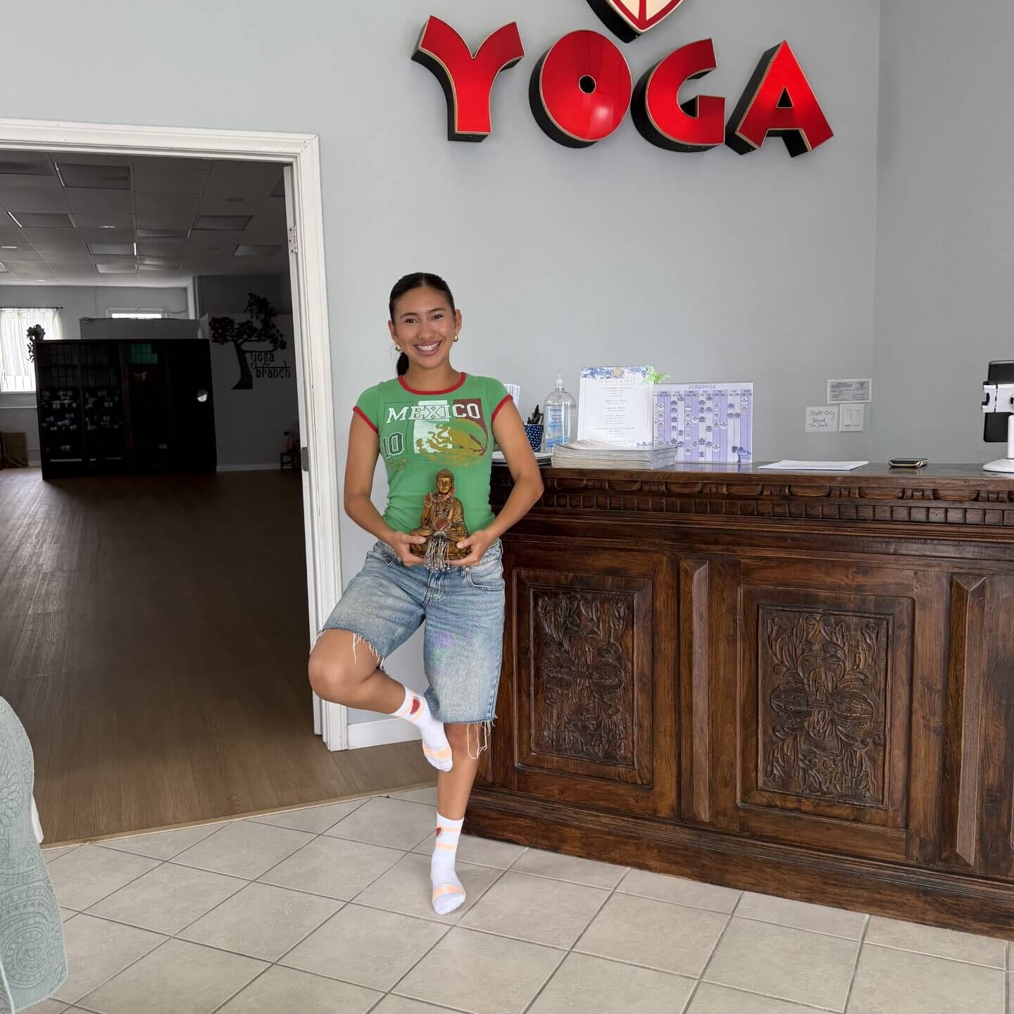 Velocity intern at Yoga Branch Studio