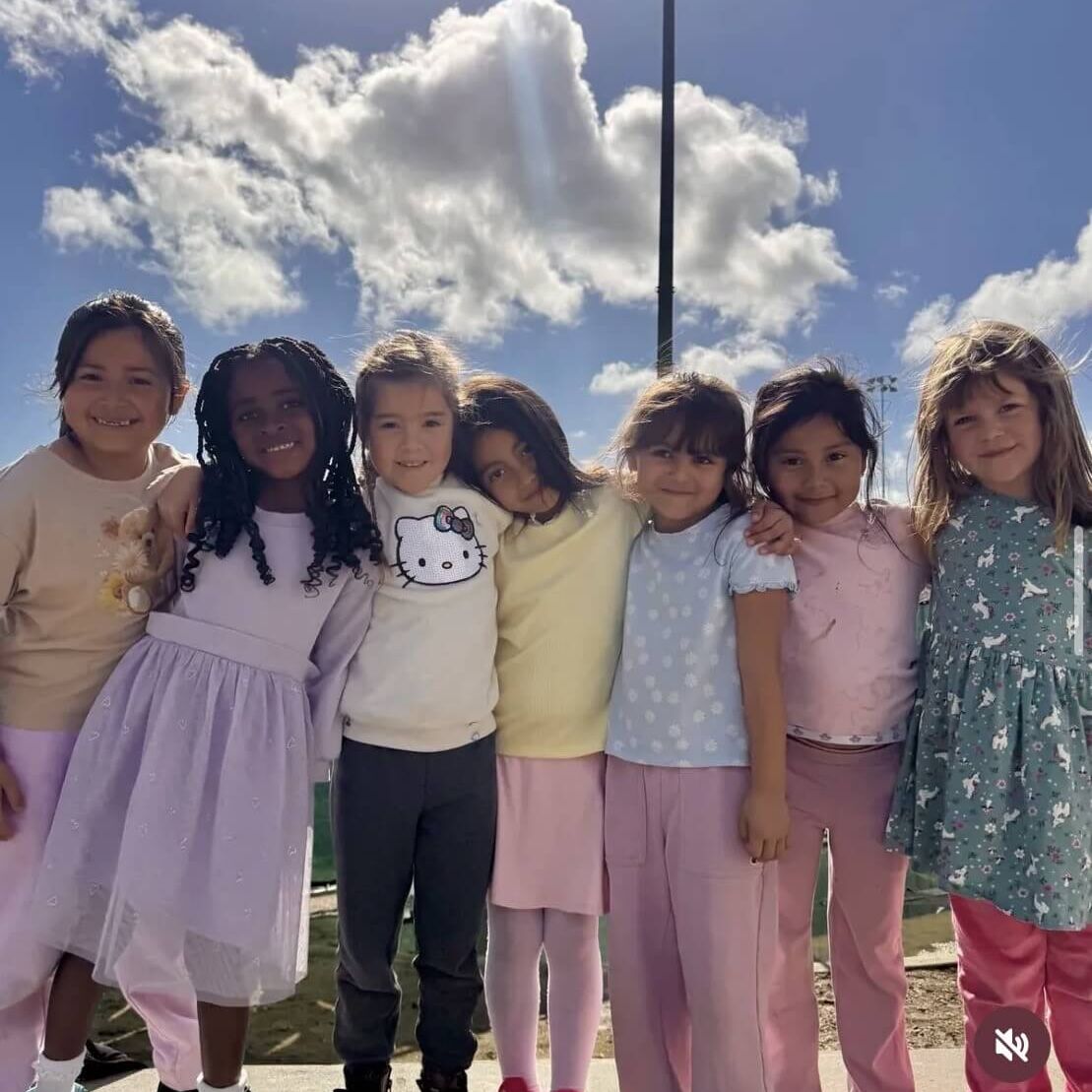 Boys and Girls Club members enjoying the sun